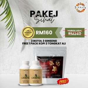 3 GINSENG - PAKEJ SIHAT