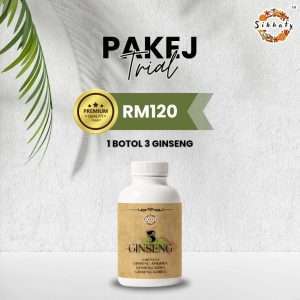 3 GINSENG - PAKEJ TRIAL