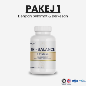 PAY PAKEJ 1 - TRIBALANCE 3 GYNSENG