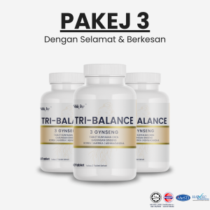 PAY PAKEJ 3 - TRIBALANCE 3 GYNSENG